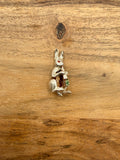 Vintage Sterling Silver Rabbit Charm