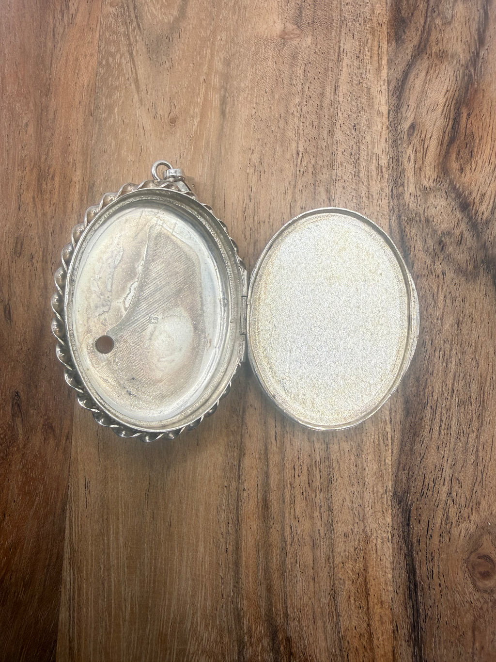 Sterling Silver Cameo Locket