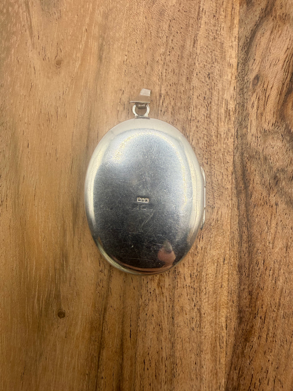 Large Sterling Silver Locket