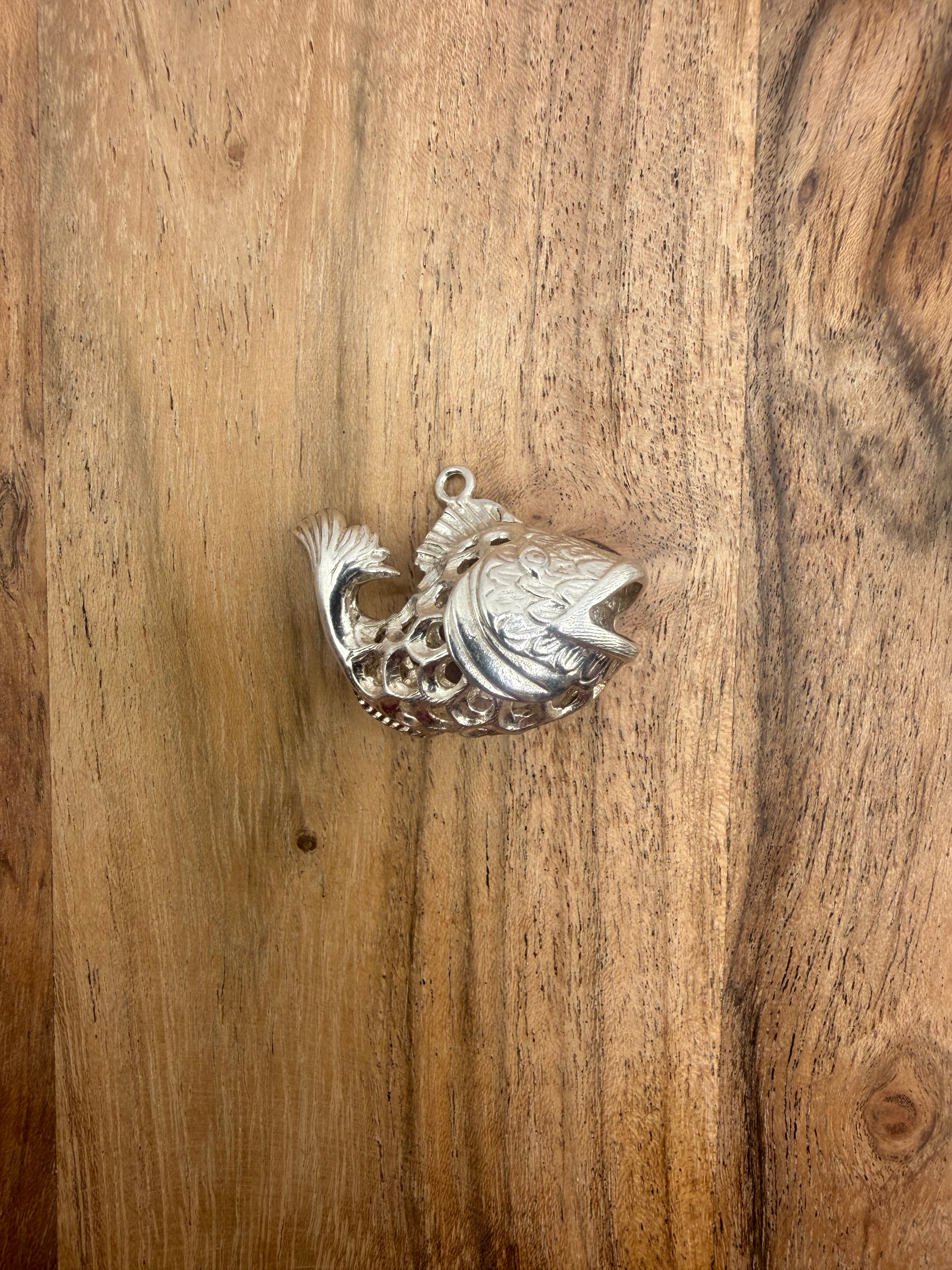 Sterling Silver Fish Charm