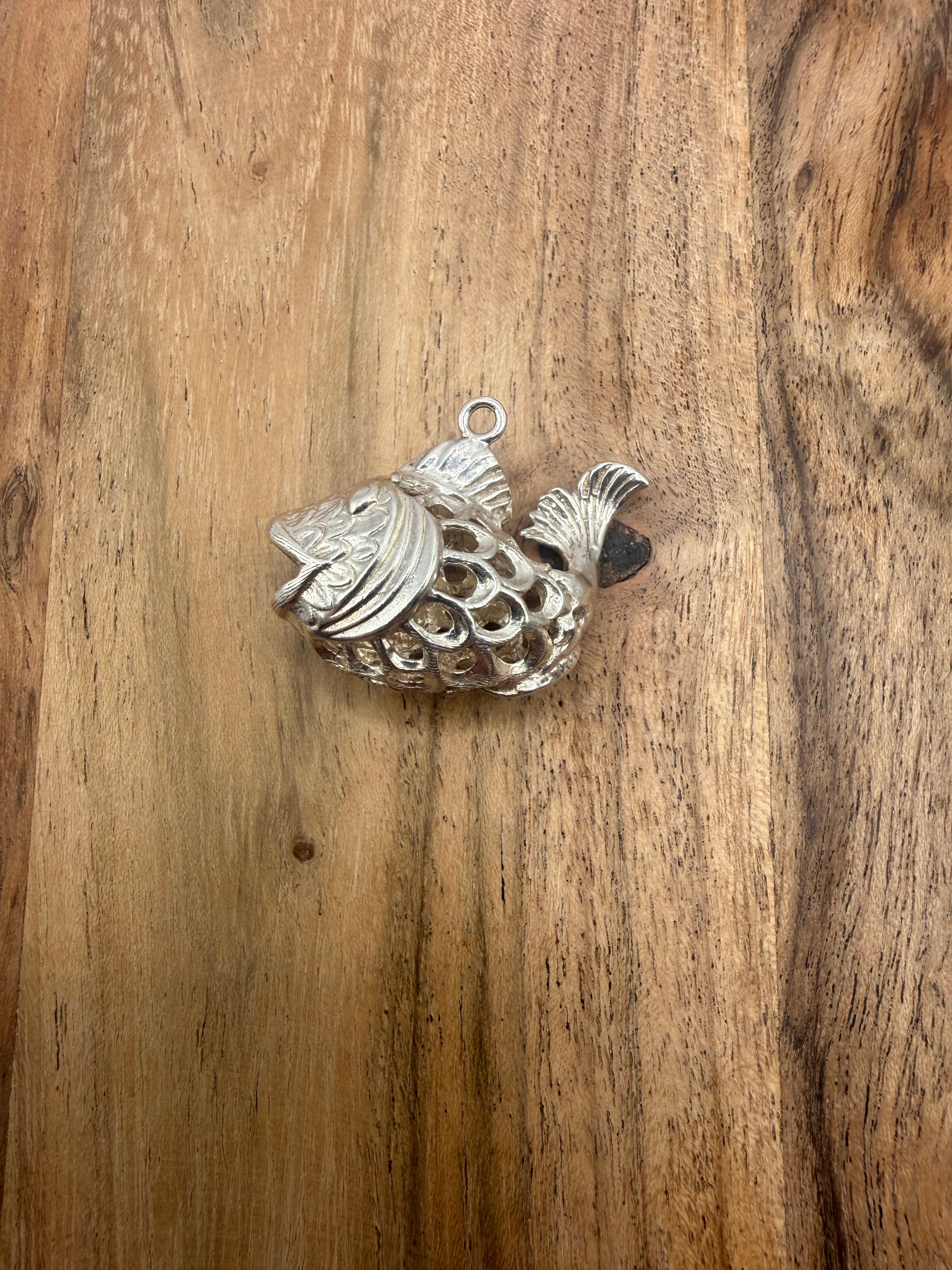Sterling Silver Fish Charm