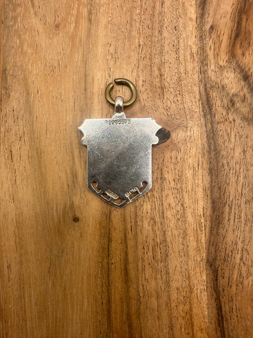 Antique Sterling Silver and Gold Fob