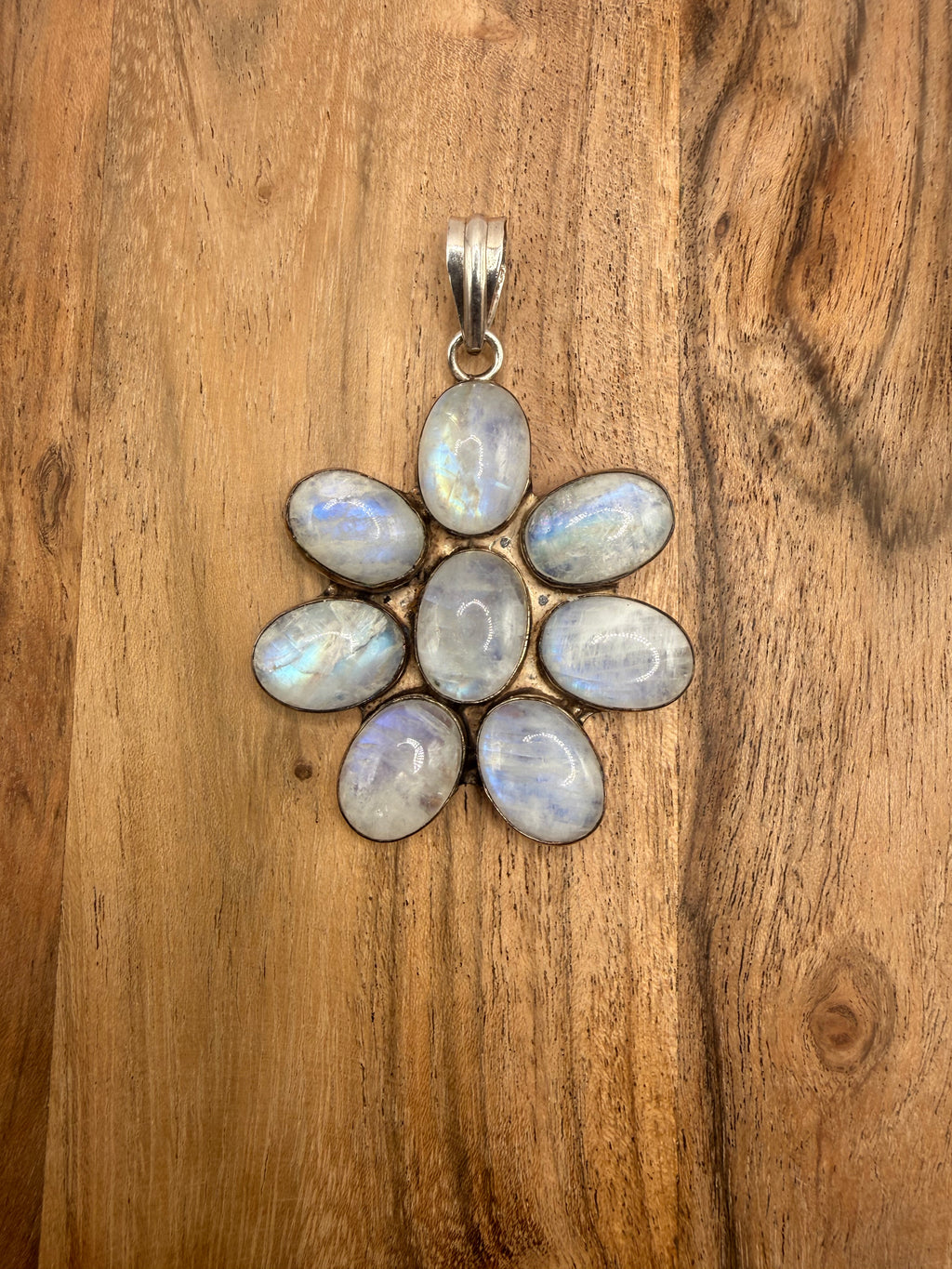 Sterling Silver Moonstone Pendant