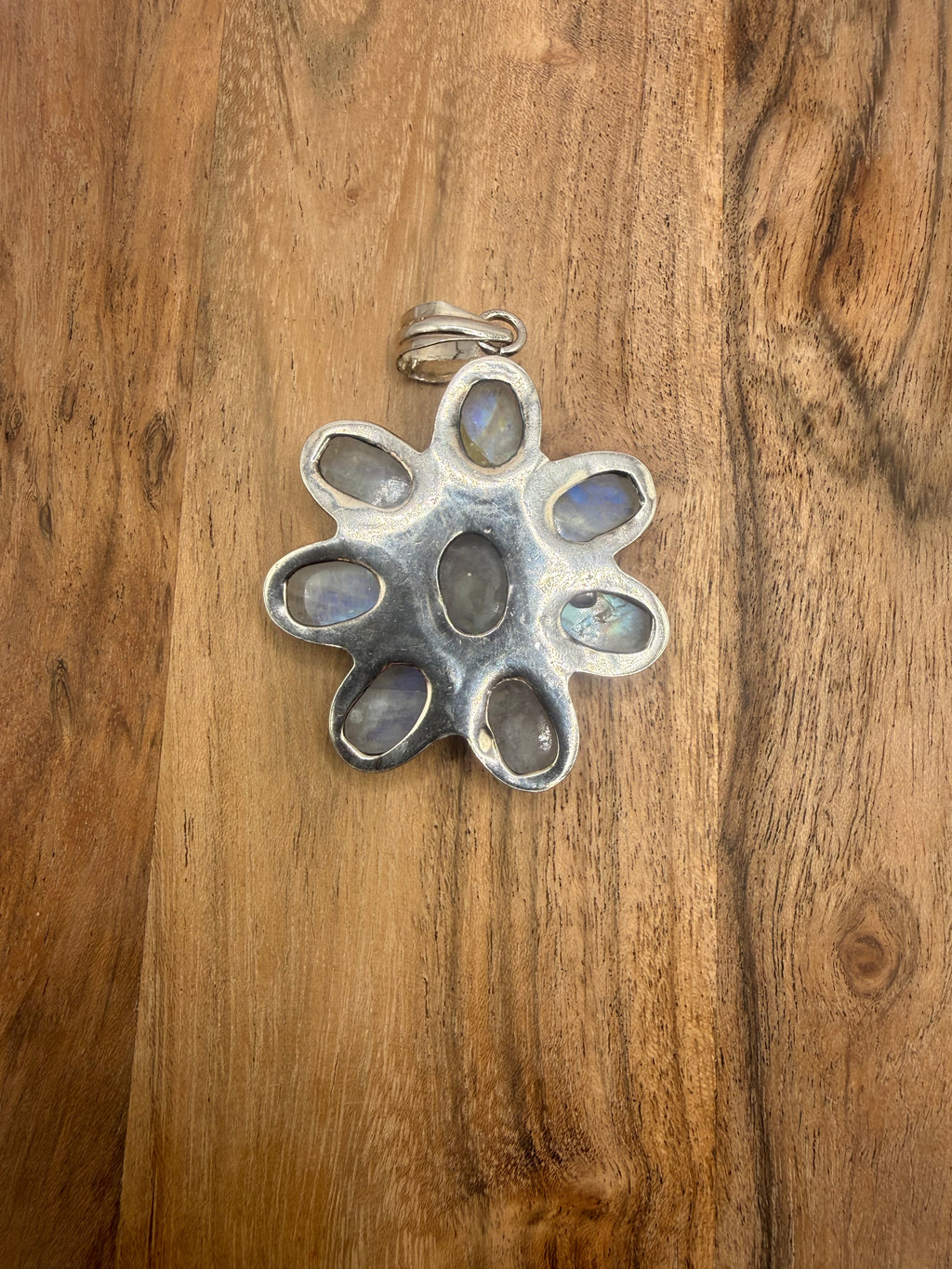 Sterling Silver Moonstone Pendant