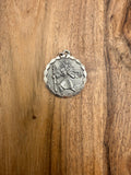 Georg Jensen Sterling Silver St Christopher Pendant
