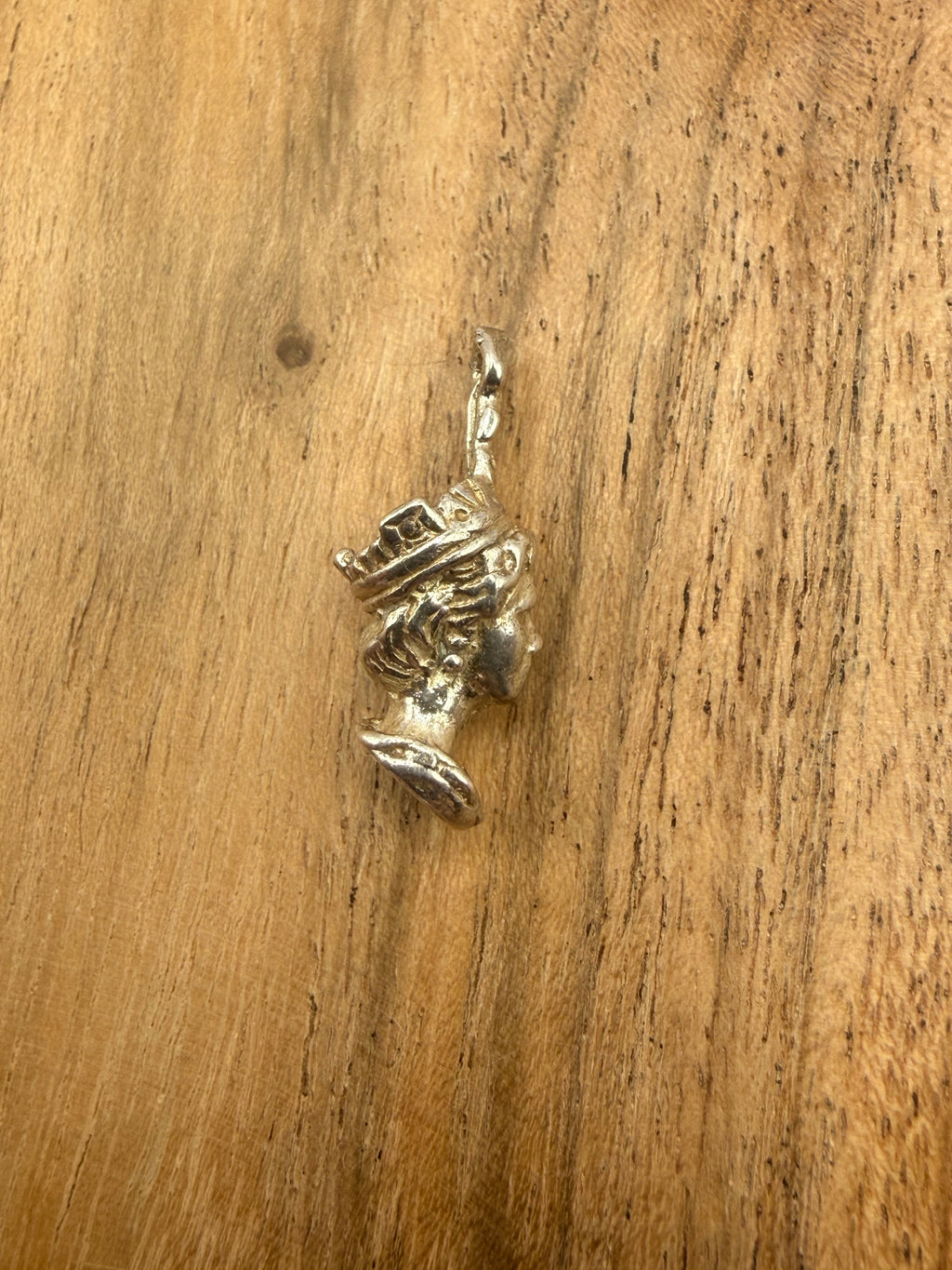 Sterling Silver Queen Elizabeth Charm