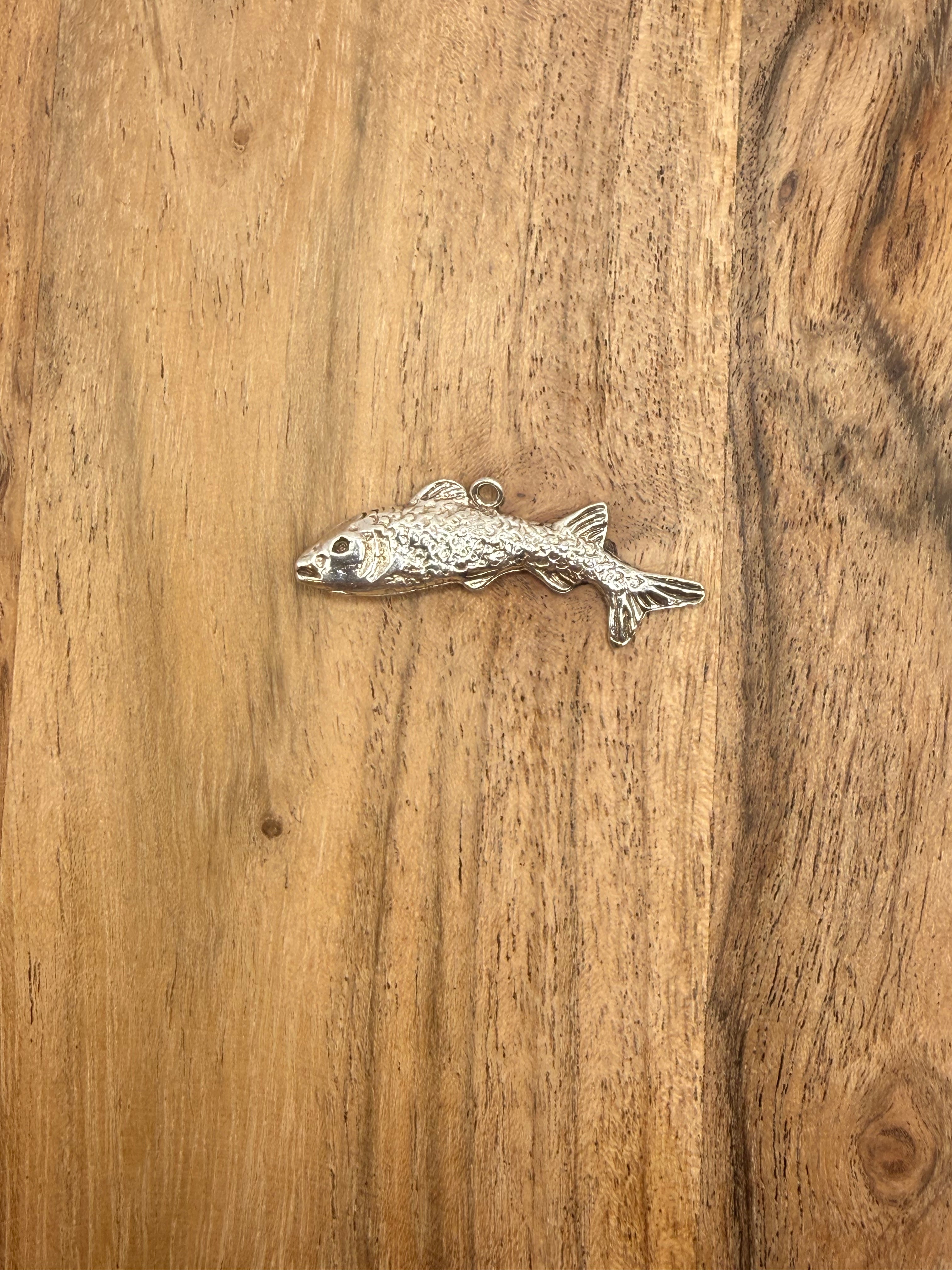Sterling Silver Fish Charm