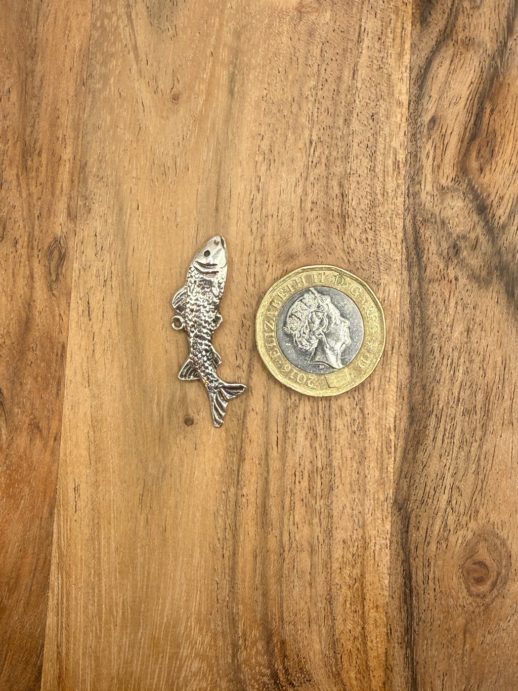Sterling Silver Fish Charm