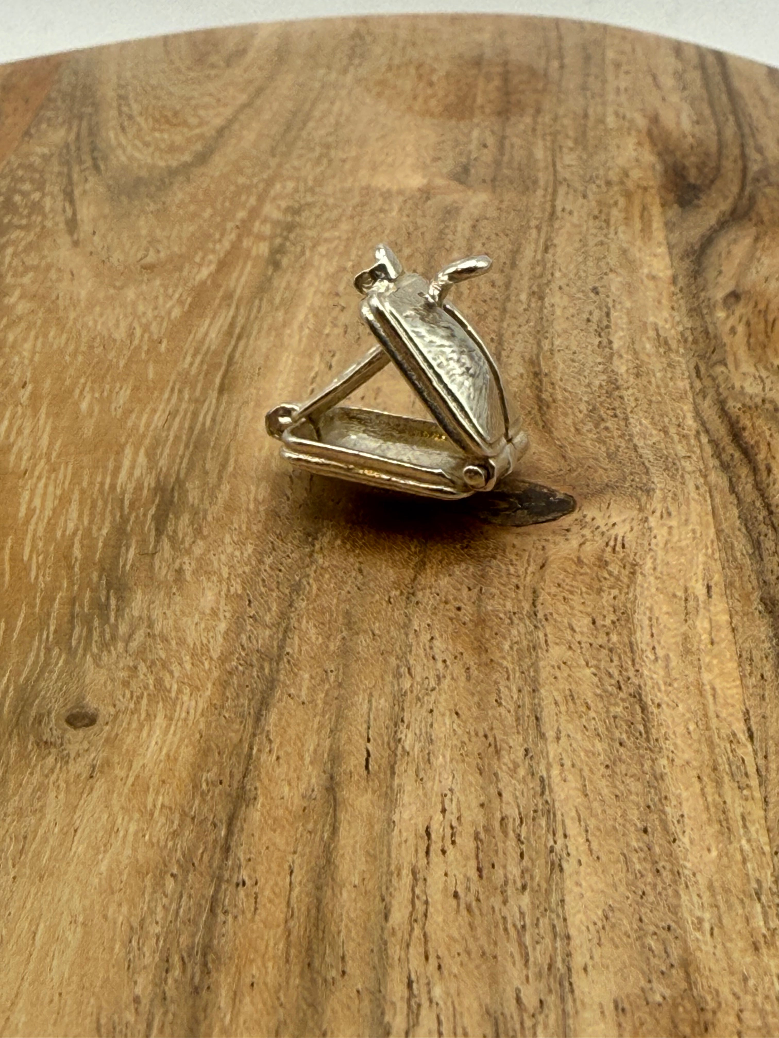 Sterling Silver Articulated Compass Charm