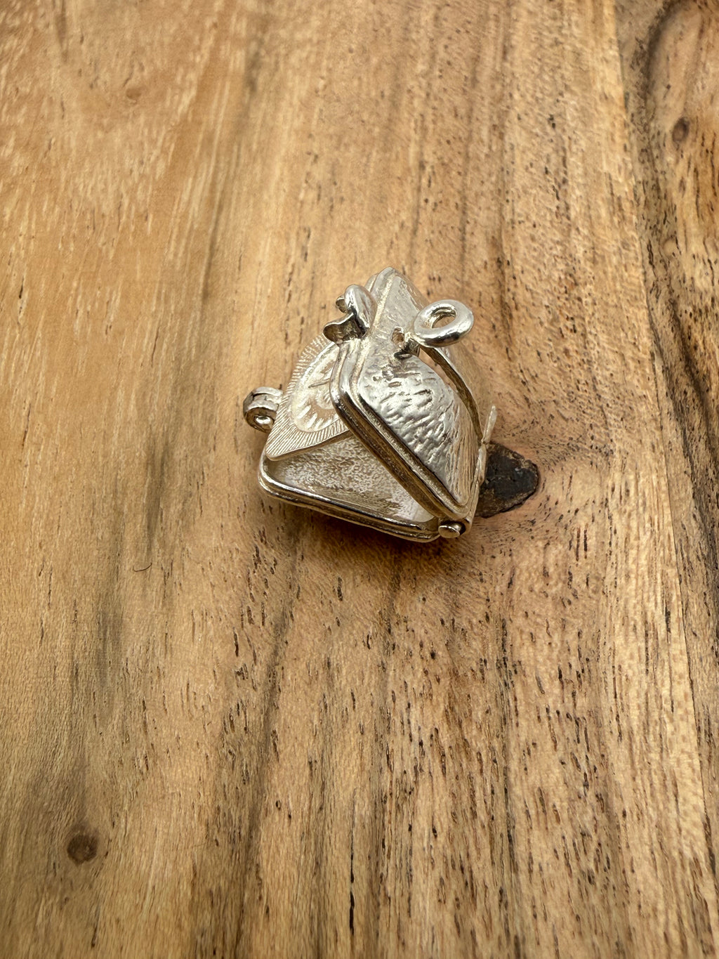 Sterling Silver Articulated Compass Charm