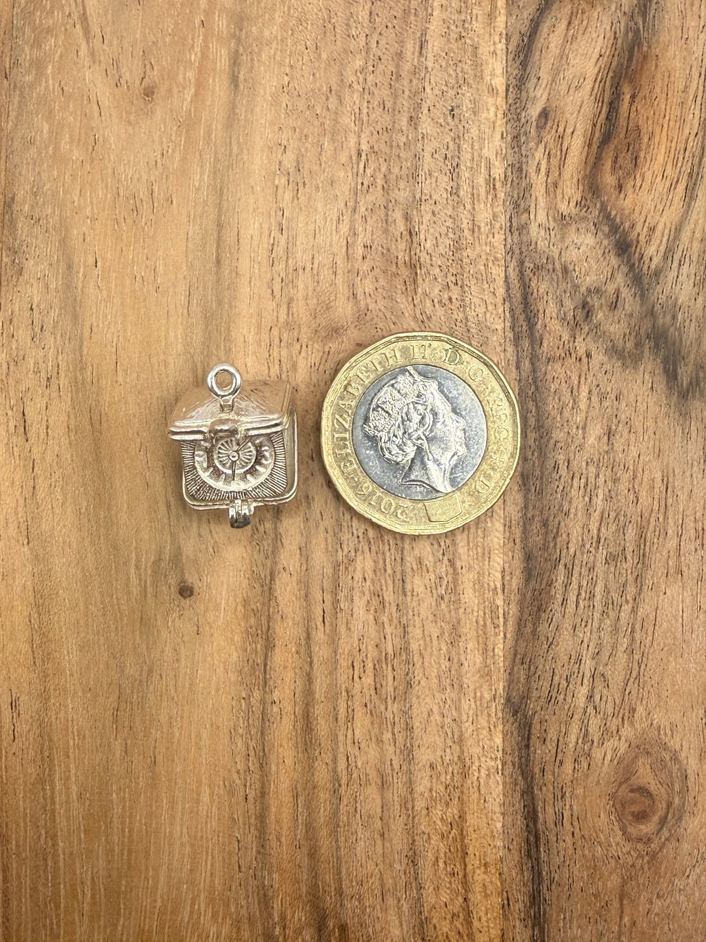 Sterling Silver Articulated Compass Charm