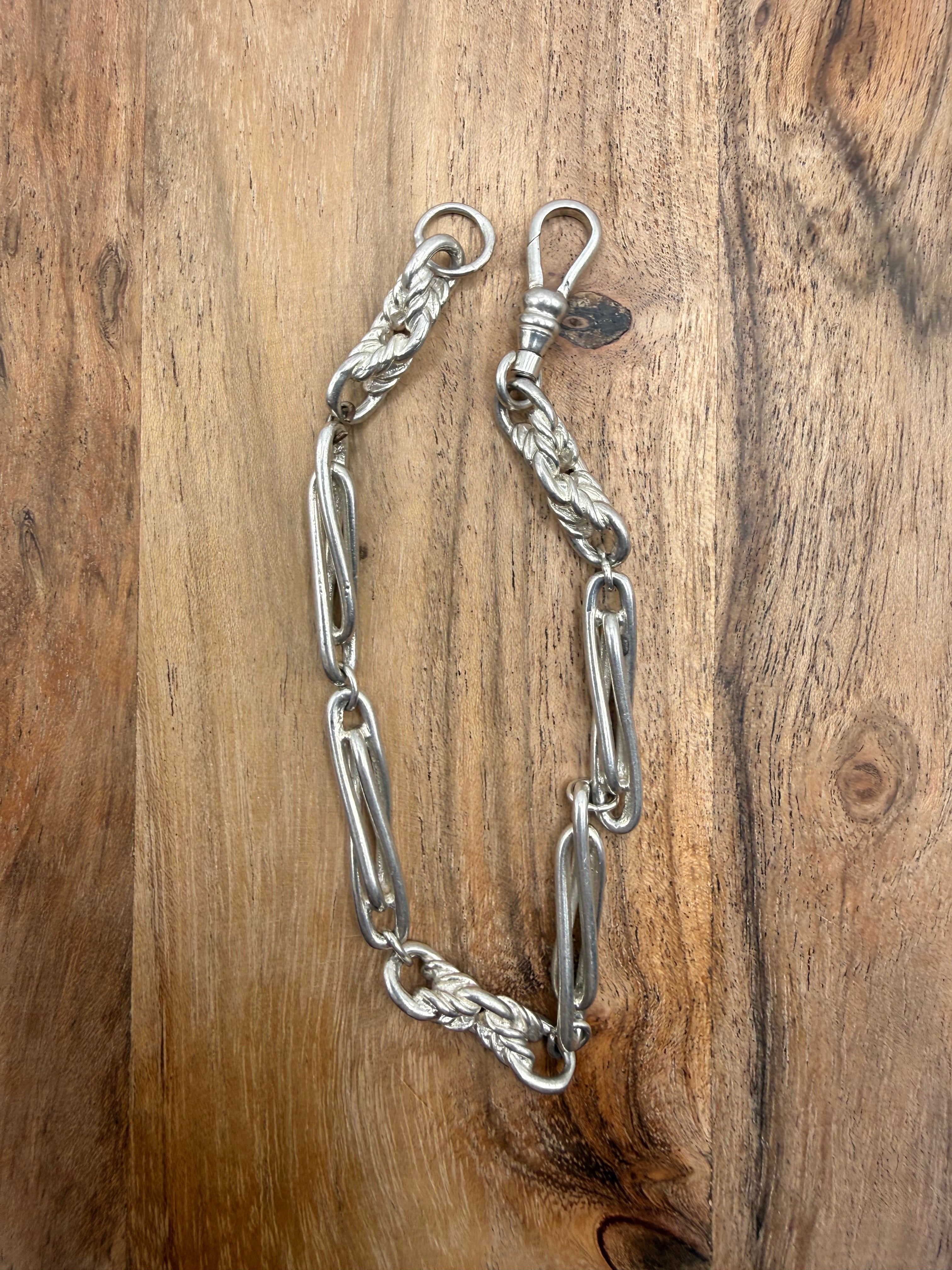 Sterling Silver Byzantine Bracelet