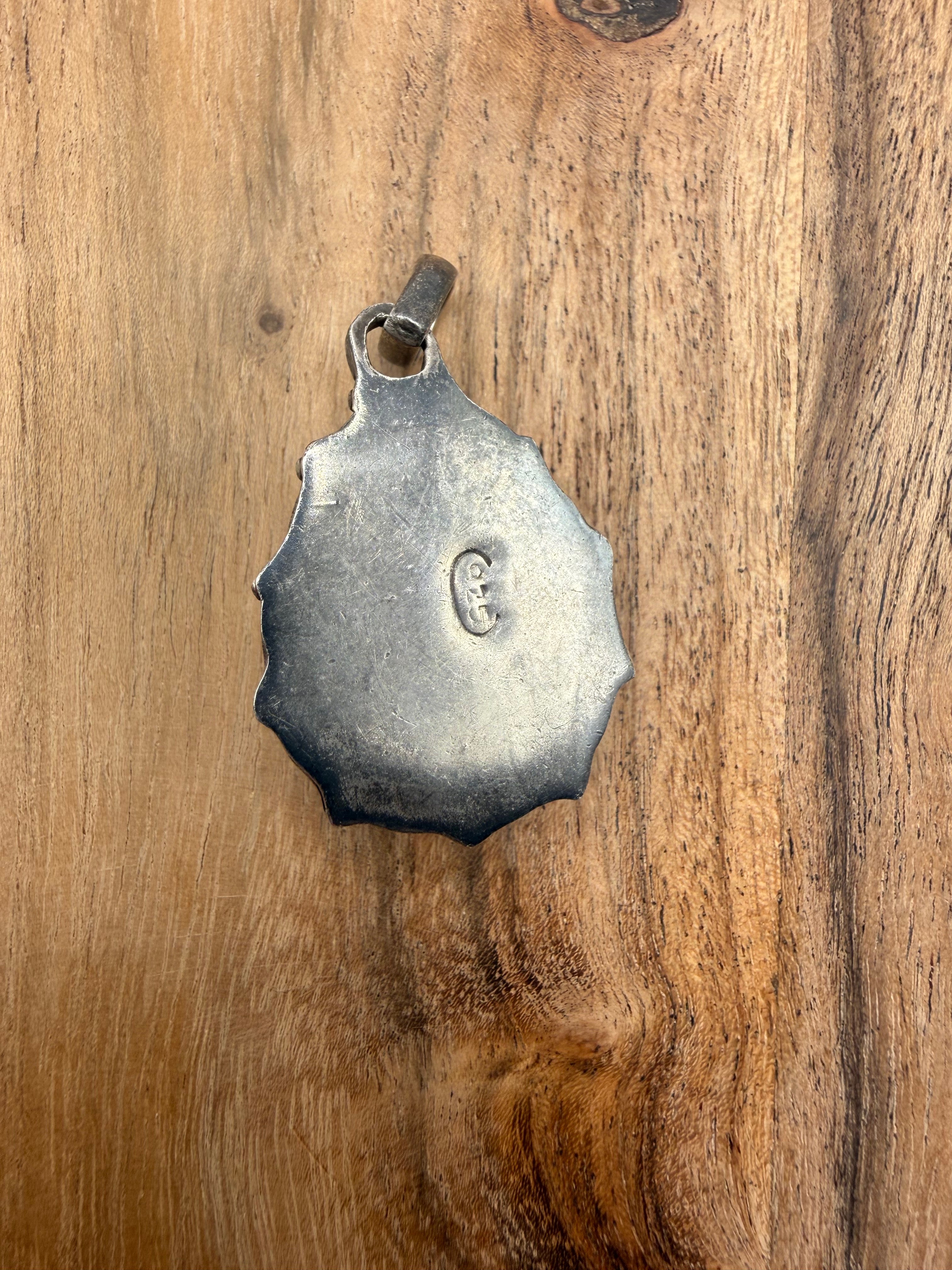 Sterling Silver Moonstone Pendant