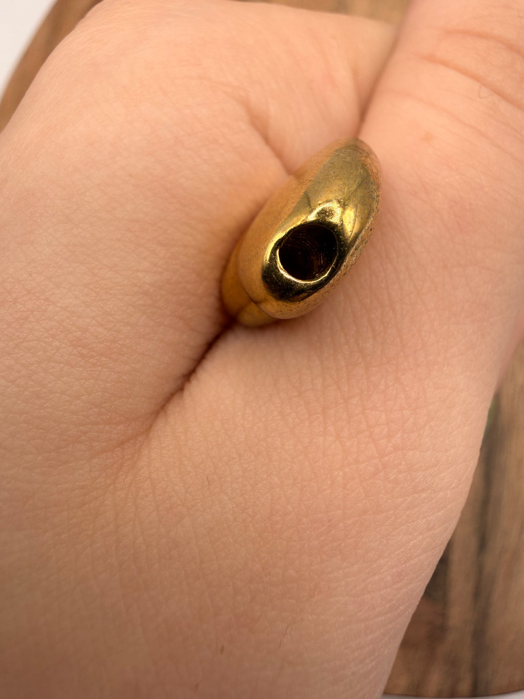 Gold Tone Heart Charm