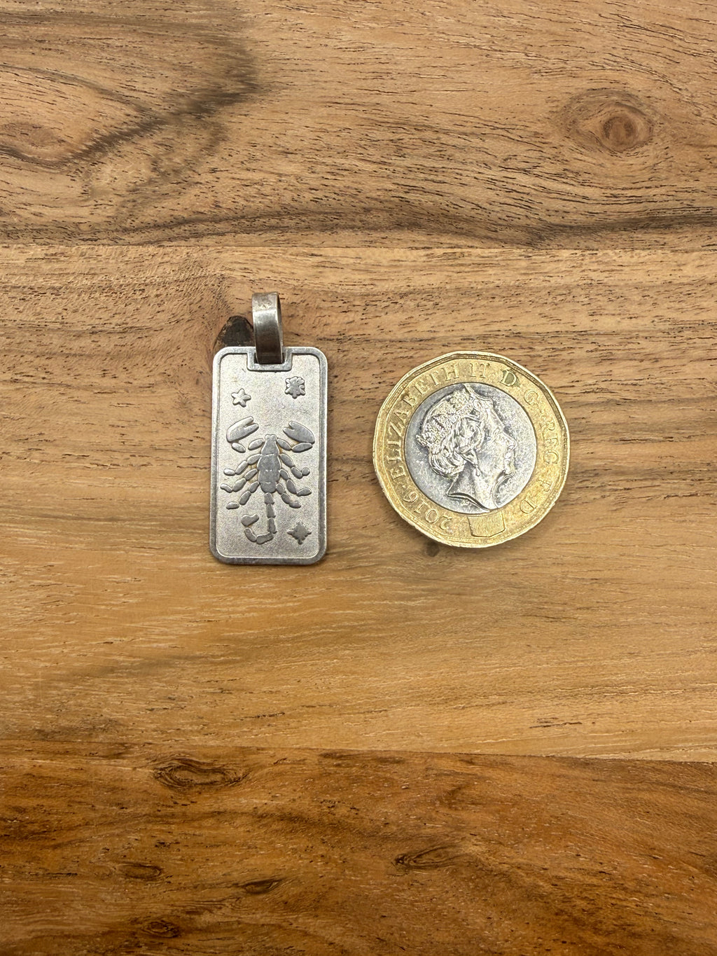 Sterling Silver Scorpio Pendant