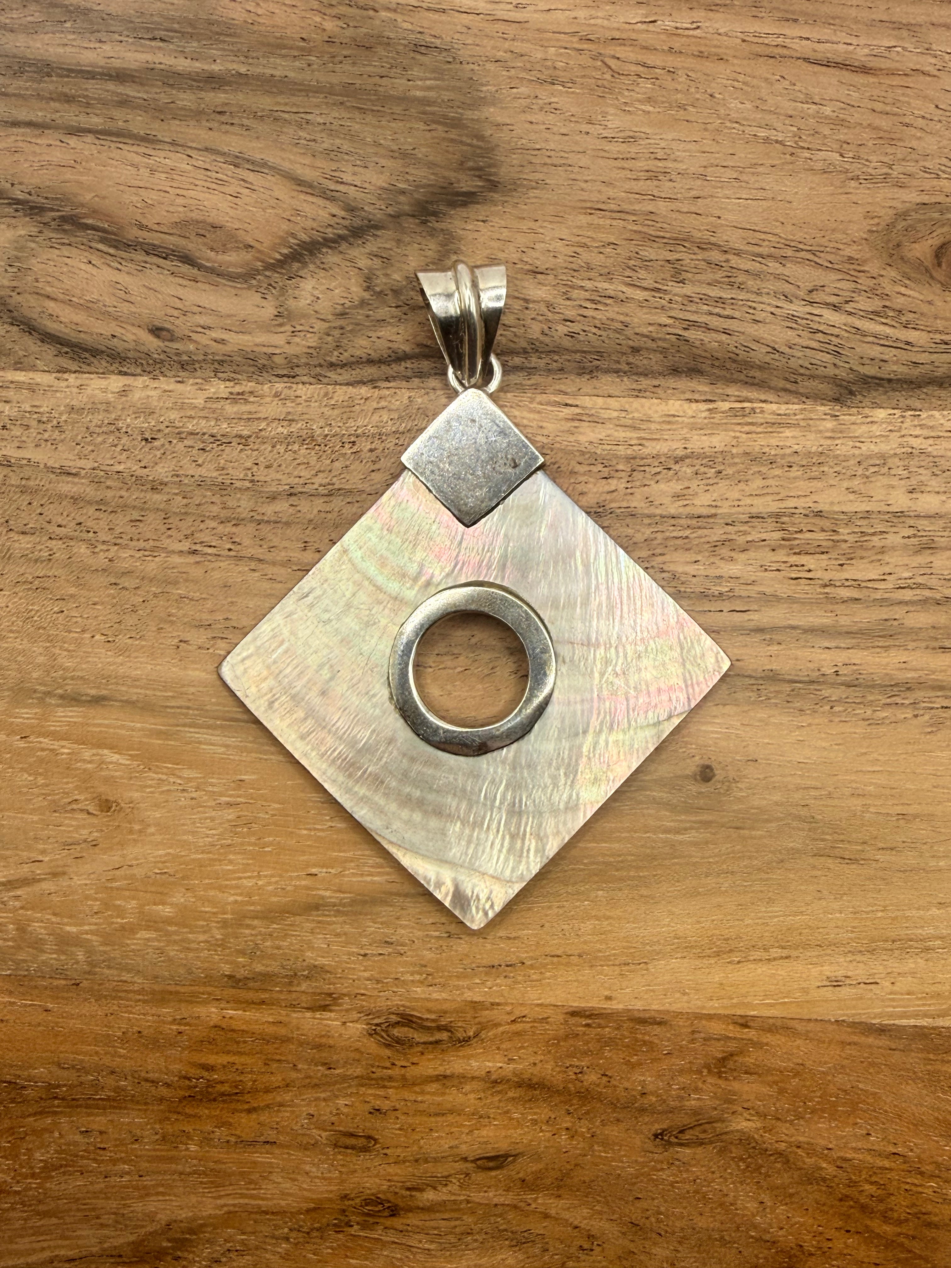 Sterling Silver Shell Pendant