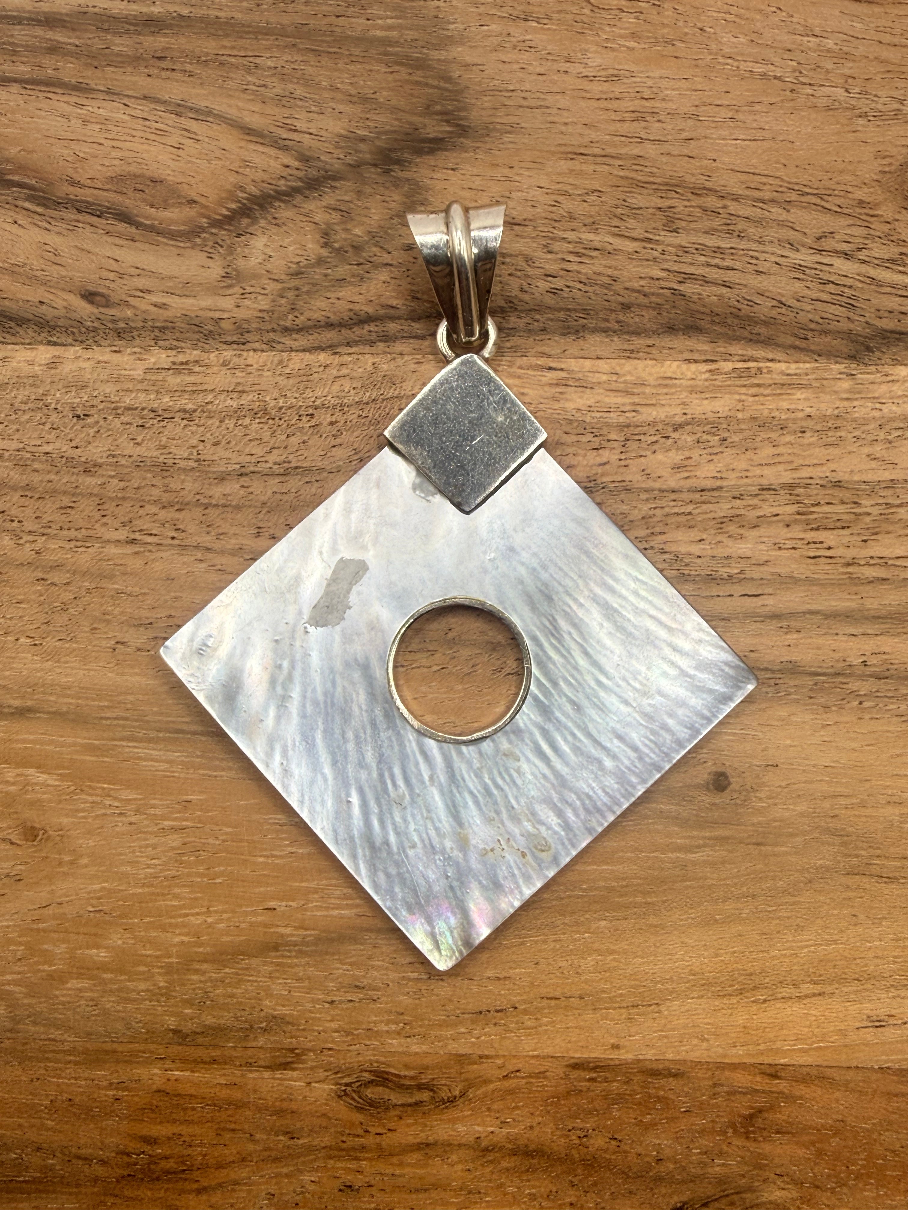 Sterling Silver Shell Pendant