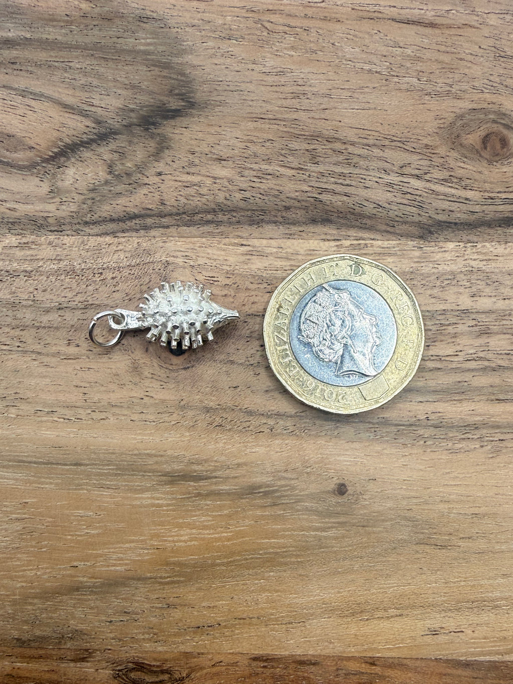 Sterling Silver Hedgehog Charm