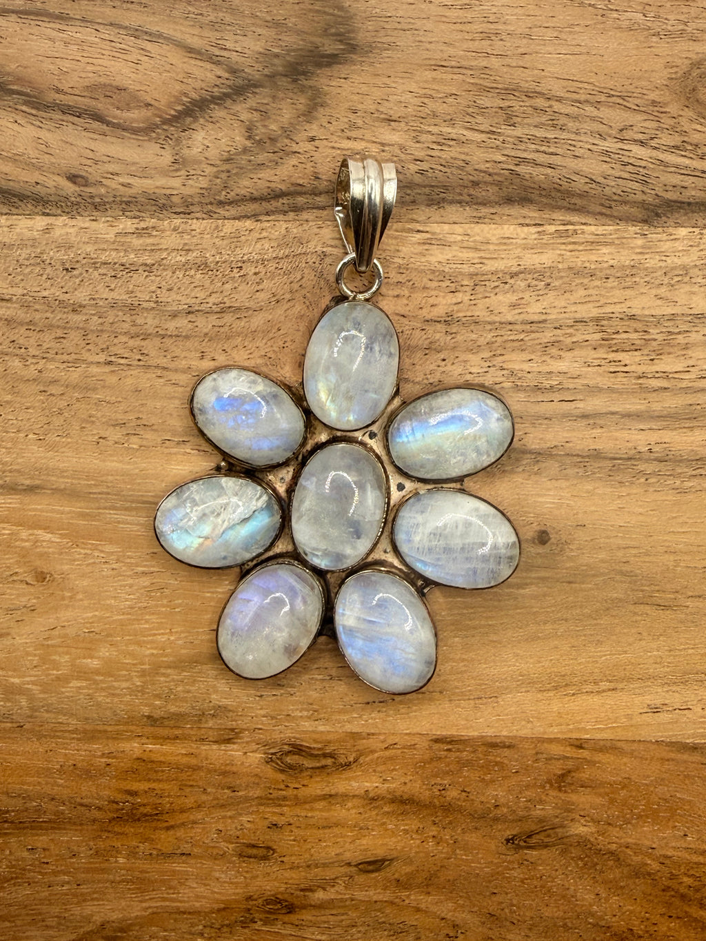 Sterling Silver Moonstone Pendant