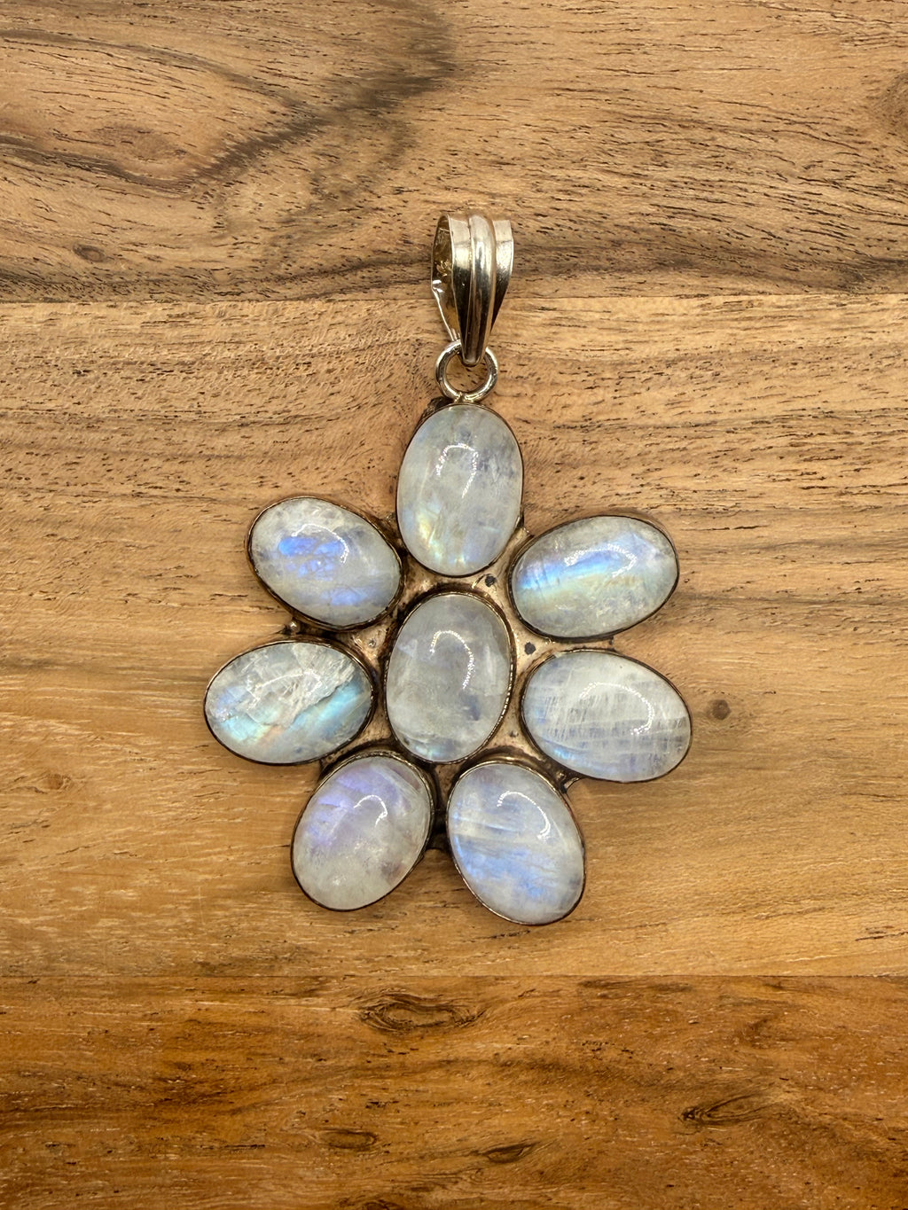 Sterling Silver Moonstone Pendant