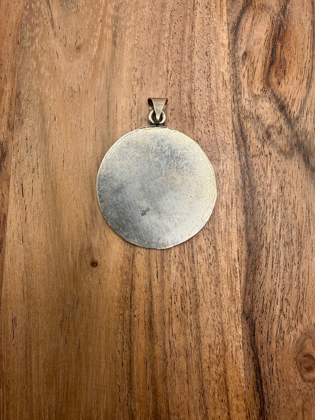 Alpaca Mexico Shell Inlay Pendant