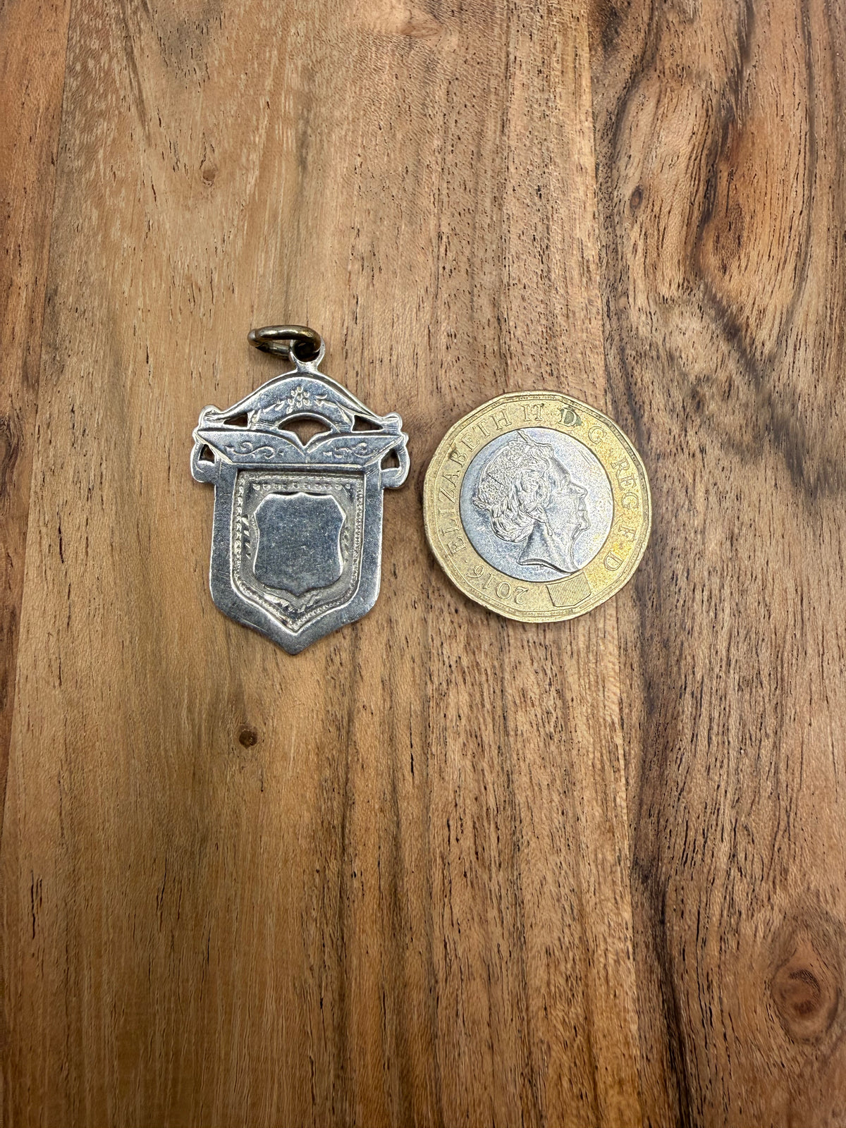 Antique Sterling Silver Watch Chain Fob