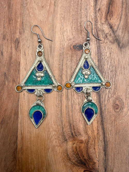 Alpaca Mexico Silver Earrings